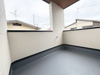 【バルコニー】 | 高槻市氷室町2丁目　新築戸建