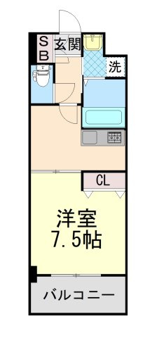 ビス・メゾン高羽の間取り