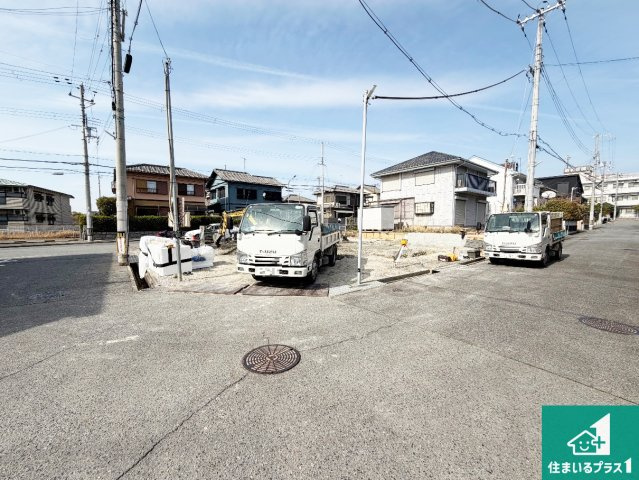 神戸市西区伊川谷町潤和　第25-1期　新築一戸建ての外観|現在建築中！落ち着いた街並みで新生活を始めることが出来そう！周辺の物件も併せてご紹介させて頂きます！