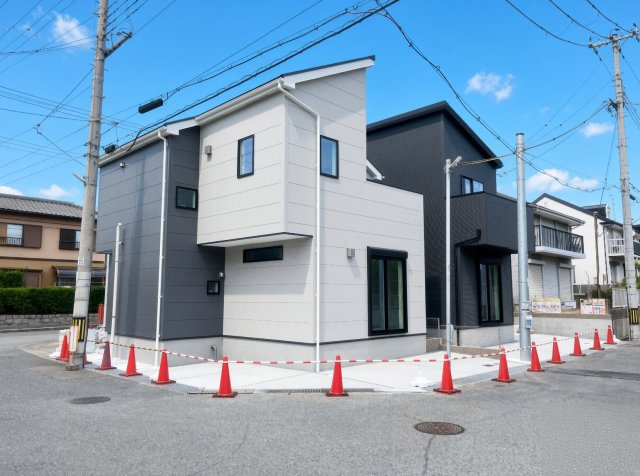 神戸市西区伊川谷町潤和　第25-1期　新築一戸建ての外観|お客様に長く安心して住んでいだだける事にこだわった家づくり！住んでからのアフターサービスにもしっかりと取り組んでいます！