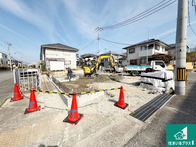 神戸市西区伊川谷町潤和　第25-1期　新築一戸建ての外観|現在建築中！落ち着いた街並みで新生活を始めることが出来そう！周辺の物件も併せてご紹介させて頂きます！