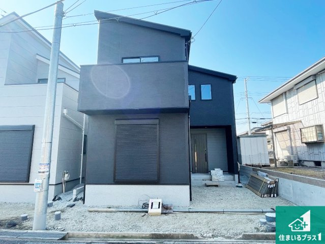 神戸市西区伊川谷町潤和　第25-1期　新築一戸建ての外観|現在建築中！落ち着いた街並みで新生活を始めることが出来そう！周辺の物件も併せてご紹介させて頂きます！