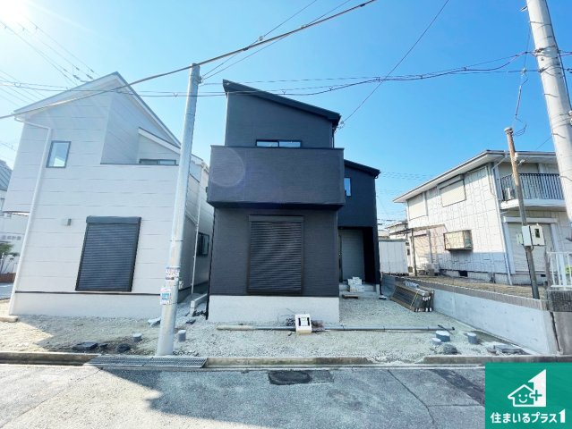 神戸市西区伊川谷町潤和　第25-1期　新築一戸建ての外観|現在建築中！落ち着いた街並みで新生活を始めることが出来そう！周辺の物件も併せてご紹介させて頂きます！