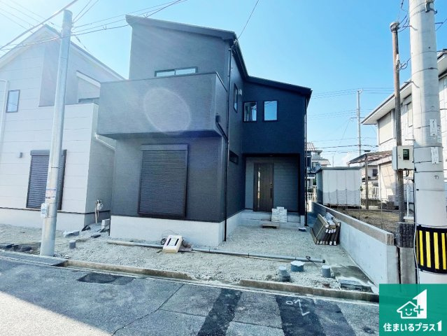 神戸市西区伊川谷町潤和　第25-1期　新築一戸建ての外観|現在建築中！落ち着いた街並みで新生活を始めることが出来そう！周辺の物件も併せてご紹介させて頂きます！