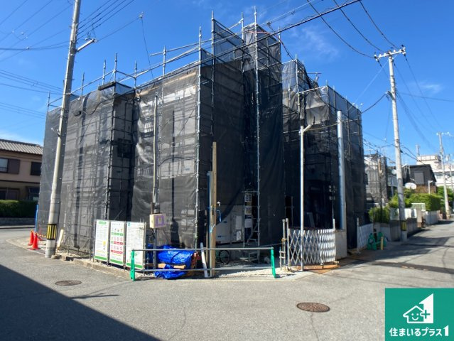 神戸市西区伊川谷町潤和　第25-1期　新築一戸建ての外観|現在建築中！落ち着いた街並みで新生活を始めることが出来そう！周辺の物件も併せてご紹介させて頂きます！