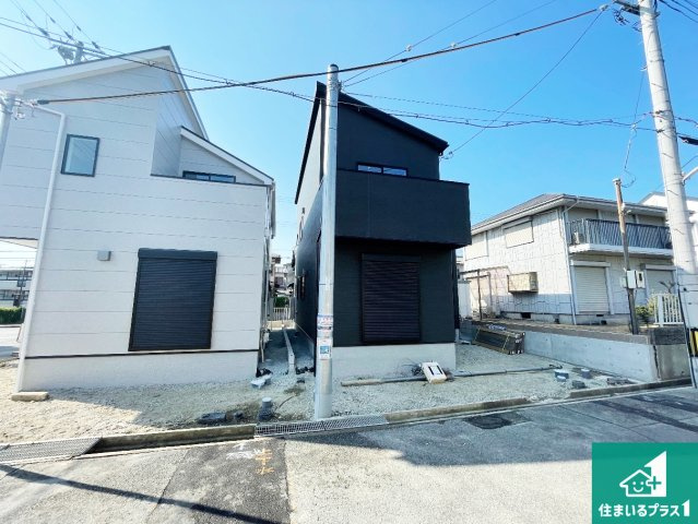 神戸市西区伊川谷町潤和　第25-1期　新築一戸建ての前面道路含む現地写真|周辺は落ち着いた街並みの住宅地！子育てがしやすい住環境です！まだ未完成ですが、現地でしかわからない事もございます。是非一度ご覧ください。