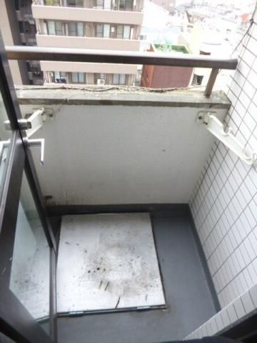 スカイコート田端のバルコニー