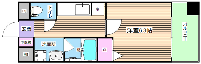 【間取り】 | フォレストプラザI