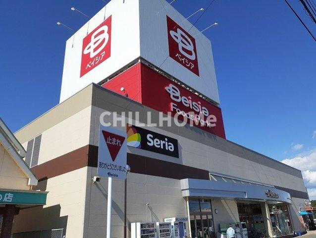 ベルデュール　Ｖの周辺|ベイシア吉井店まで700m
当社、チルホームのHPもご覧ください(^^)/物件情報多数♪