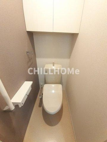 ベルデュール　Ｖのトイレ|当社、チルホームのHPもご覧ください(^^)/物件情報多数♪