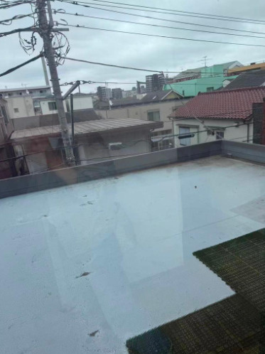 墨田区八広２丁目の戸建のバルコニー