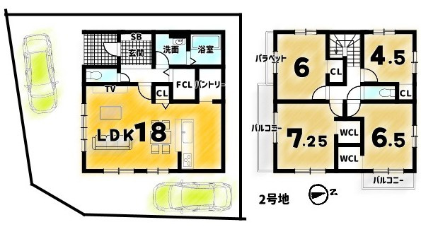 上桂西居町１期２号地