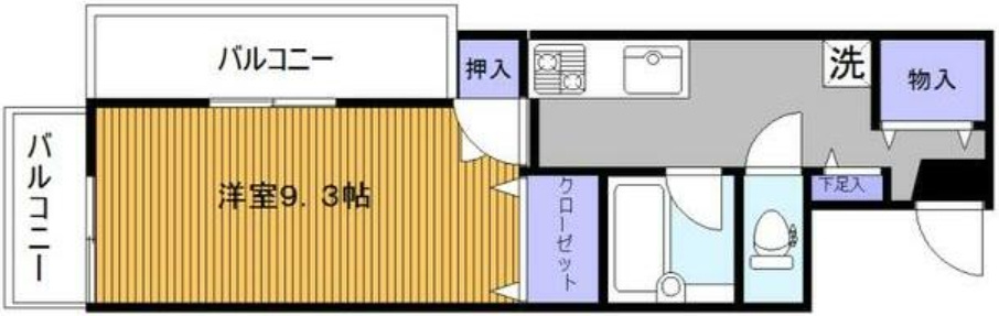 コンフォートひばりが丘の間取り