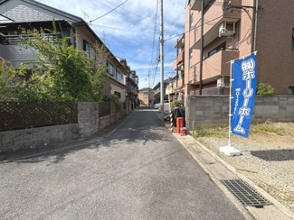 【前面道路含む現地写真】 | 西京区下津林大般若町　建築条件付