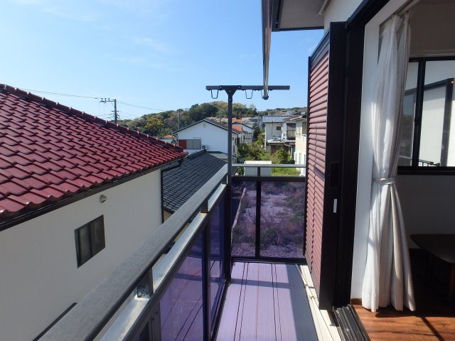 S1777H　６丁目（鍋田）中古住宅のバルコニー