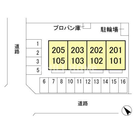 マルヴェシアの区画図|当社、チルホームのHPもご覧ください(^^)/物件情報多数♪