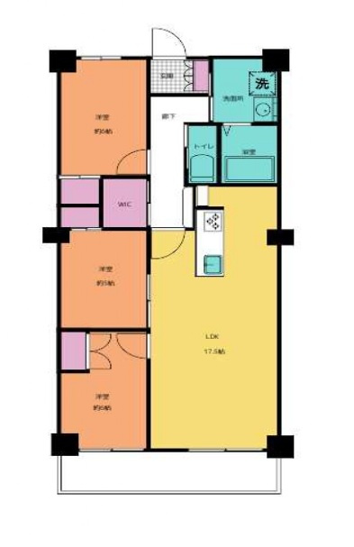 寝屋川コーポラスの間取り|間取り図はいかがですか？ご希望を叶える間取りですか？リビングの広さは？水回りの位置は？カウンターキッチン？など色々な情報が集約されています。弊社ではリフォームなどのご相談も承っております。