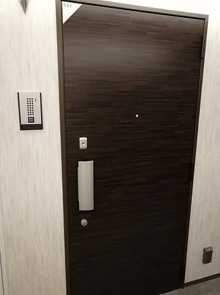 エルシノア住吉の玄関