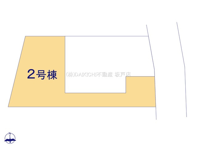 【区画図】 | 鳩山町今宿　リーブルガーデン　新築戸建　全1棟　2号棟