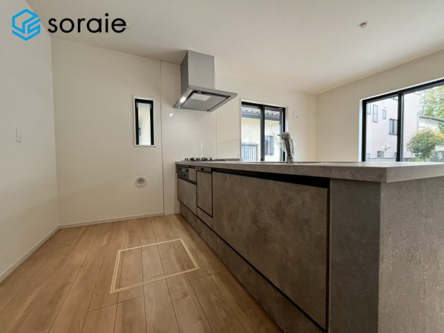 入間市小谷田9期　新築戸建て　GRACEの居間・リビング|4/6撮影