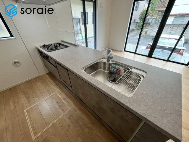 入間市小谷田9期　新築戸建て　GRACEのキッチン|4/6撮影