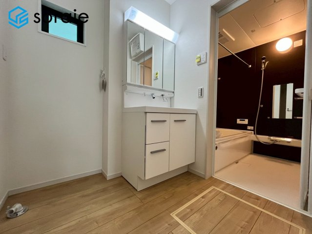 入間市小谷田9期　新築戸建て　GRACEの脱衣所|4/6撮影