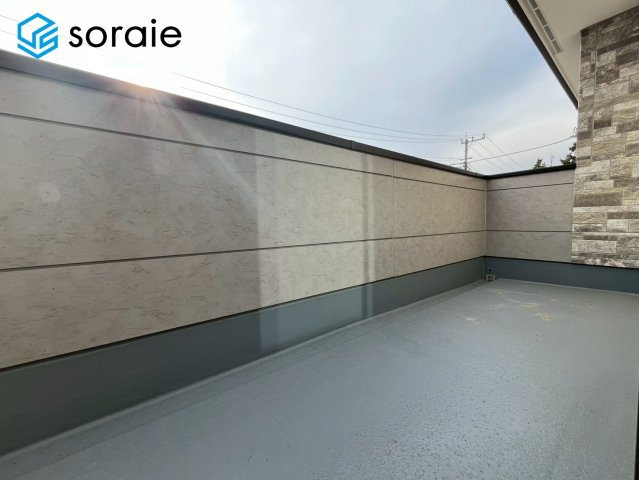 入間市小谷田9期　新築戸建て　GRACEのバルコニー|4/6撮影