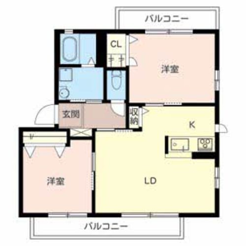 アナスタシア片蔵　の間取り