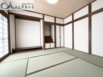【和室】 | 神戸市西区宮下二丁目　一戸建て | ■客間やお子様との遊び場としても使える和室あり♪