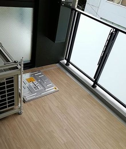 ルカナル　門前仲町のバルコニー