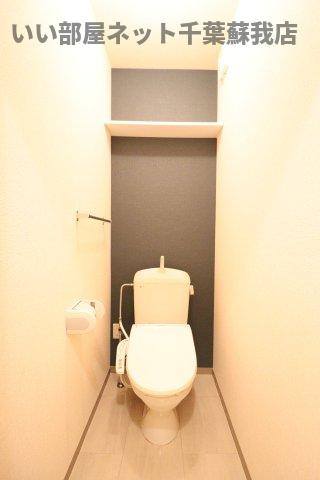 アルカディアⅤのトイレ|清潔感のあるトイレです