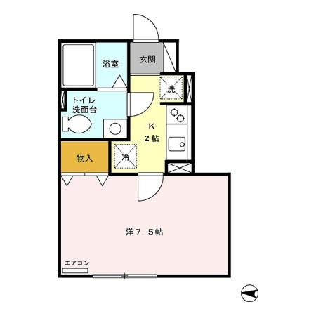 アルパイン105の間取り