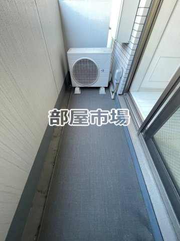 グランスタイル浅草のバルコニー