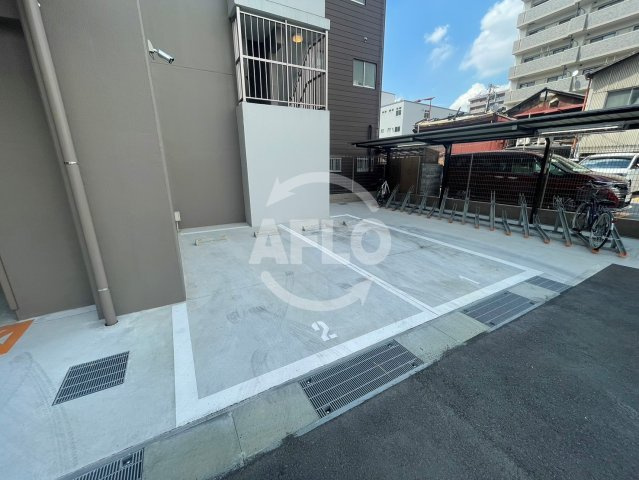 Metrosa深江橋の駐車場|Metrosa深江橋　モニター付きオートロック