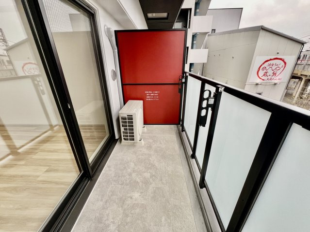 S-RESIDENCE堀田駅前futurのバルコニー