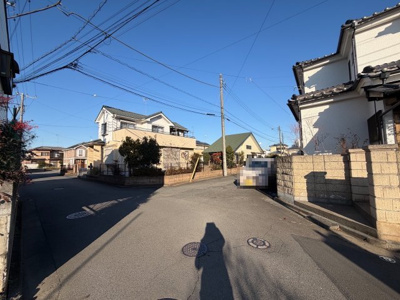 【前面道路含む現地写真】 | 日高市原宿　2025リフォーム　5DK