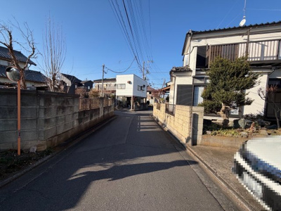 【前面道路含む現地写真】 | 日高市原宿　2025リフォーム　5DK