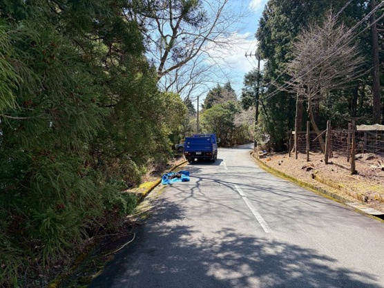 【前面道路含む現地写真】 | 東急天城高原別荘地　売地