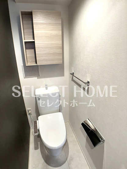 【トイレ】 | パークハイツ竜美 | シンプルで使いやすいトイレです