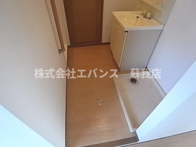 【洗面所】 | サニーコーポハセベ | 広い洗面スペース
