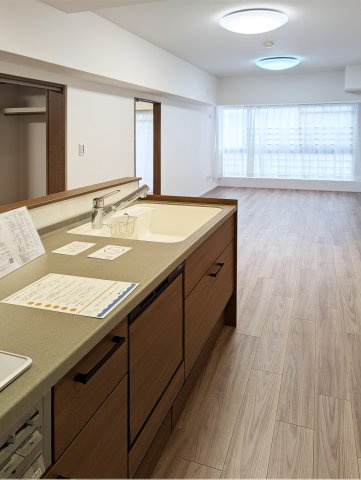 新山下ベイシティ第六号棟のキッチン