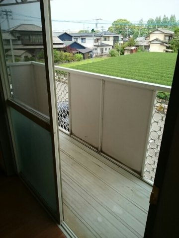 ハイツウイステリア（Ａ）のバルコニー