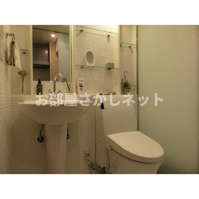 プライマル新宿若松町【おとり物件なし】#学生・社会人にオススメ！初期費用分割払いOK！のトイレ