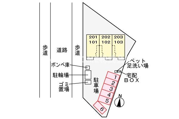 エルフォルク　Ｋ＆Ｋの区画図|平面図です＊