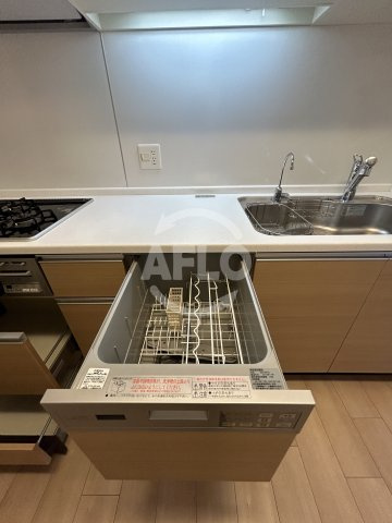 ジオ北堀江　堀江小学校区のキッチン|ジオ北堀江　食洗器