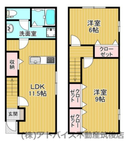 Laximo　Ⅾの間取り