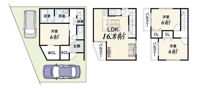 横大路六反畑の和室|【和室】全居室2面採光に付、日当たり良好で明るい和室。※CGで家具を消しています。実際には家具がございます。

室内（2026年3月）撮影