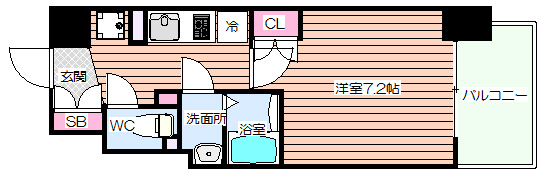【間取り】 | BPRレジデンス新梅田