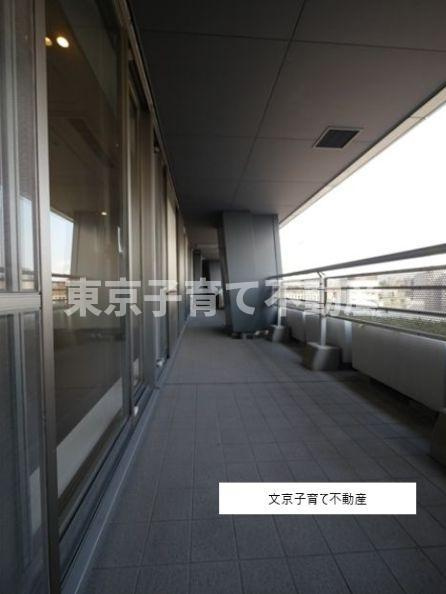 二番町パークフォレストのバルコニー