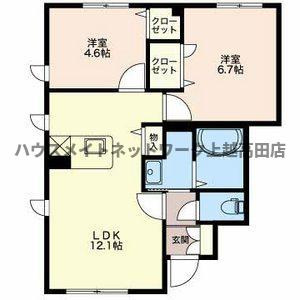 シェーブル・ゴートの間取り